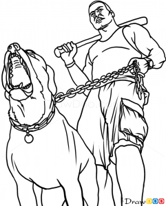 Coloriage A Imprimer Gta 5