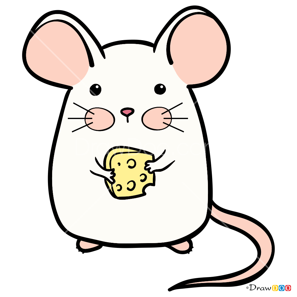 How to Draw Pretty Mouse, Kawaii