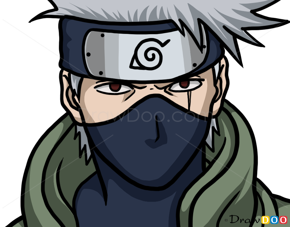 How To Draw The Face Of Kakashi Hatake Naruto Sketcho Vrogue Co