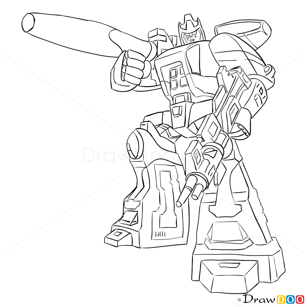 How to Draw Galvatron, Transformers